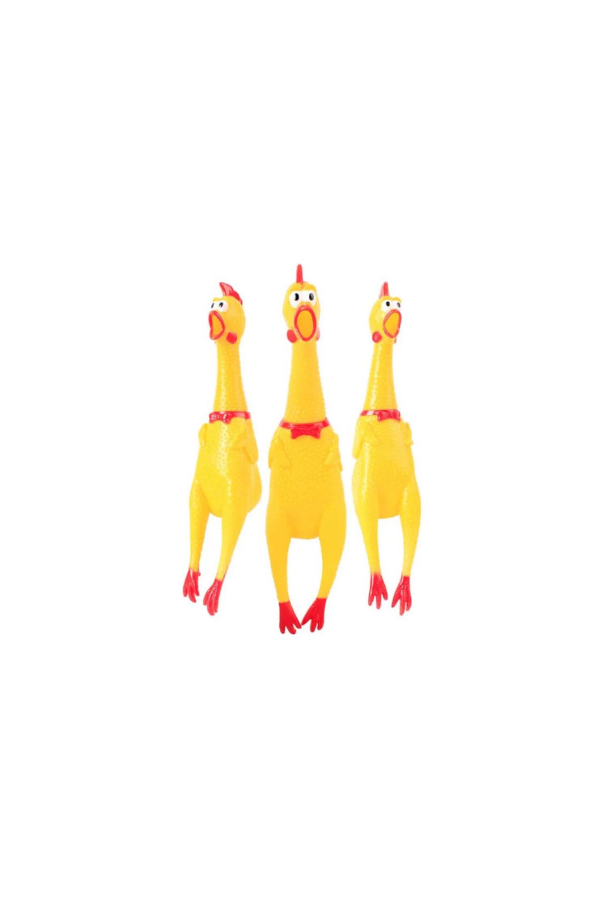 Choice-Yellow Screaming Chicken Dog Toys Novelty and Durable Chew Toy Sound Squeeze Screaming Toy 7