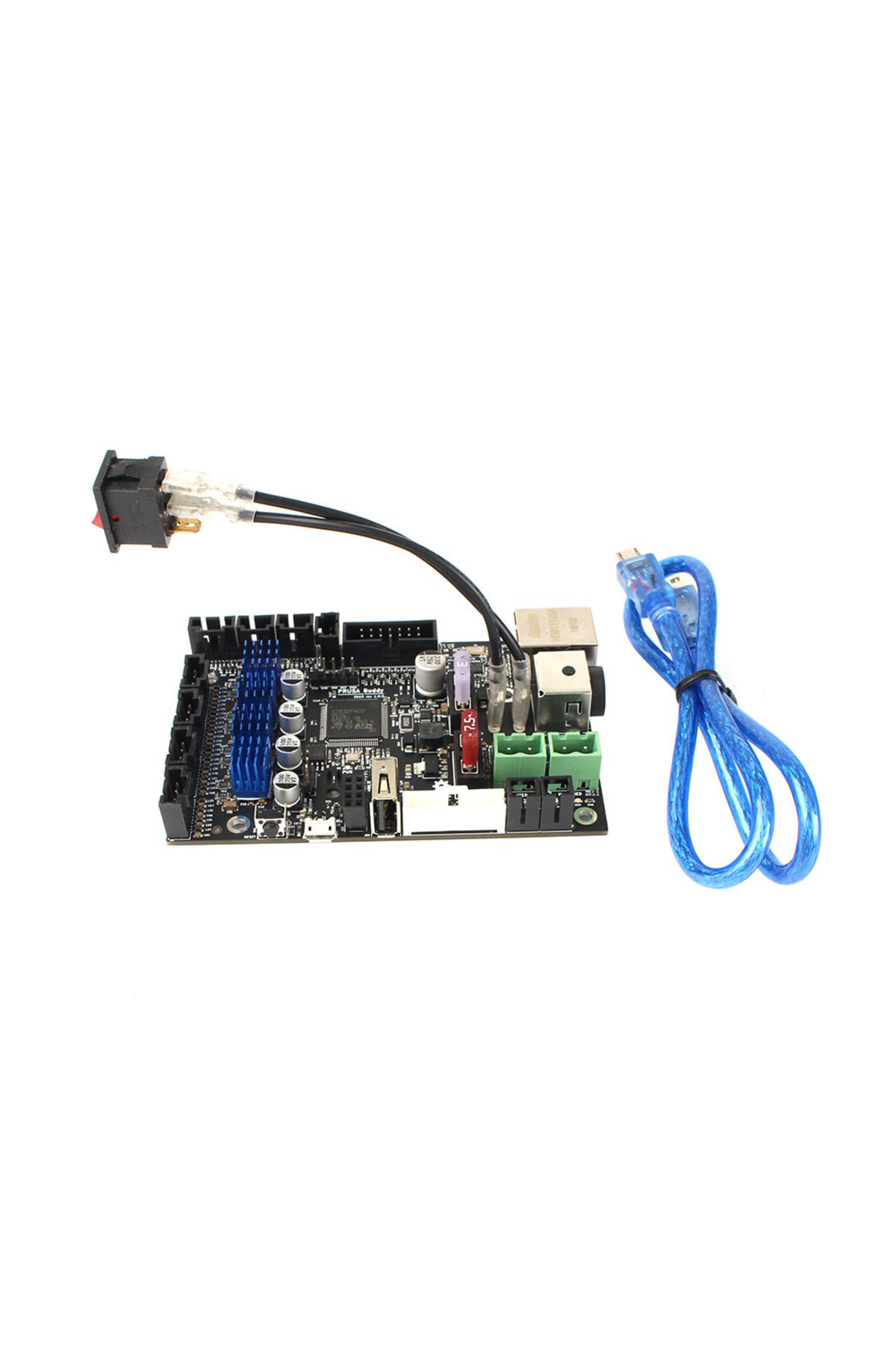 Choice-FYSETC Clone Prusa Mini Buddy Control Board 32 bit for 3D Printer Parts For Prusa MINI Printer 7