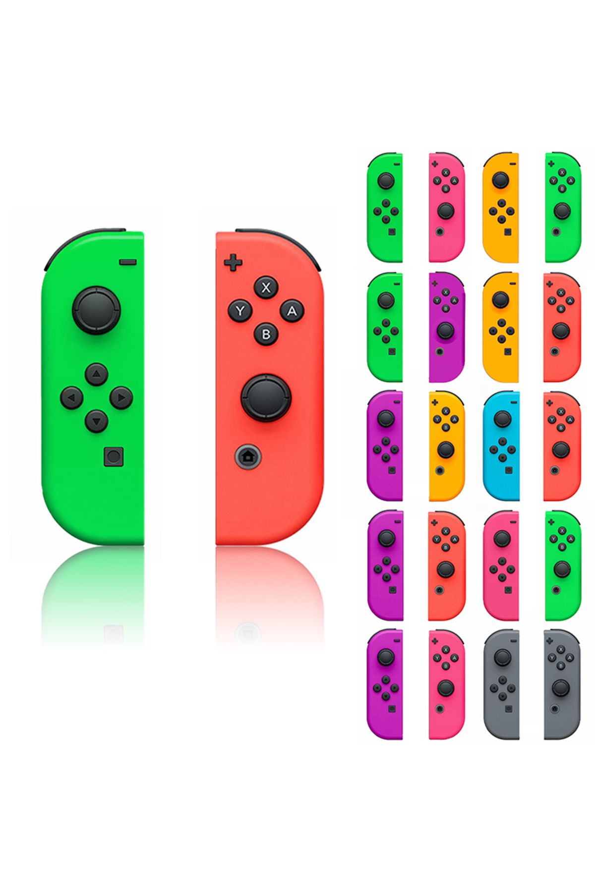 ONETOMAX-1 Pair Games Joystick Cover for Nitendo Switch Case Joy Con Controller Housing Shell for Nintendo... 7