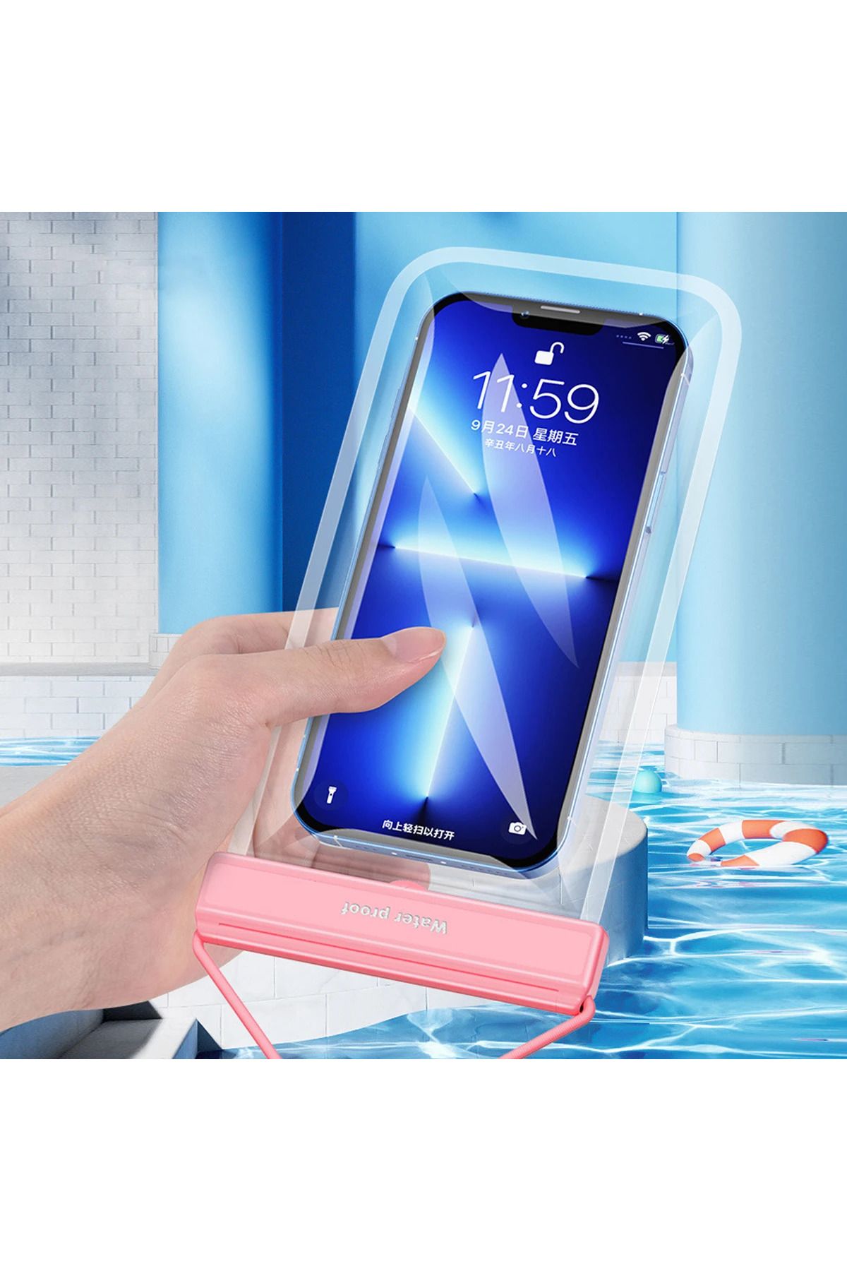 Choice-Waterproof Phone Case Pouch Bag for IPhone 13 14 15 Pro Max Case Swimming Dry Bag Underwater Cove... 3