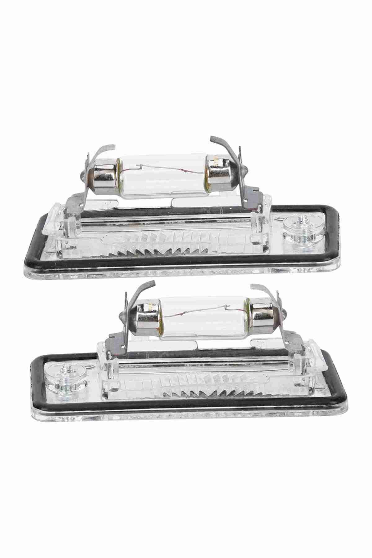 Choice-Pair of License Plate Light 8E0807430A 8E0807430B Fit for A3 A4 A5 A6 C6 A8 D3 Q7 RS4 5
