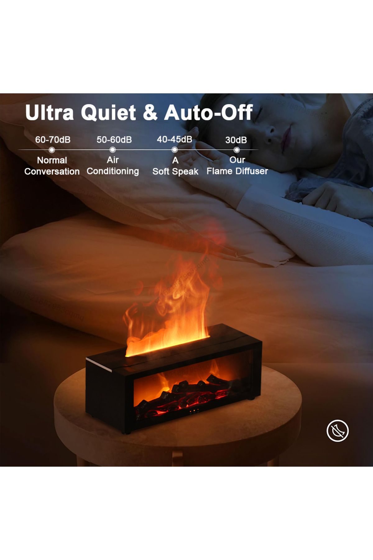 Choice-Fragrance Diffuser Fireplace Flame Essential Oil Diffuser Automatic Aroma Humidifier Aromatherapy... 6