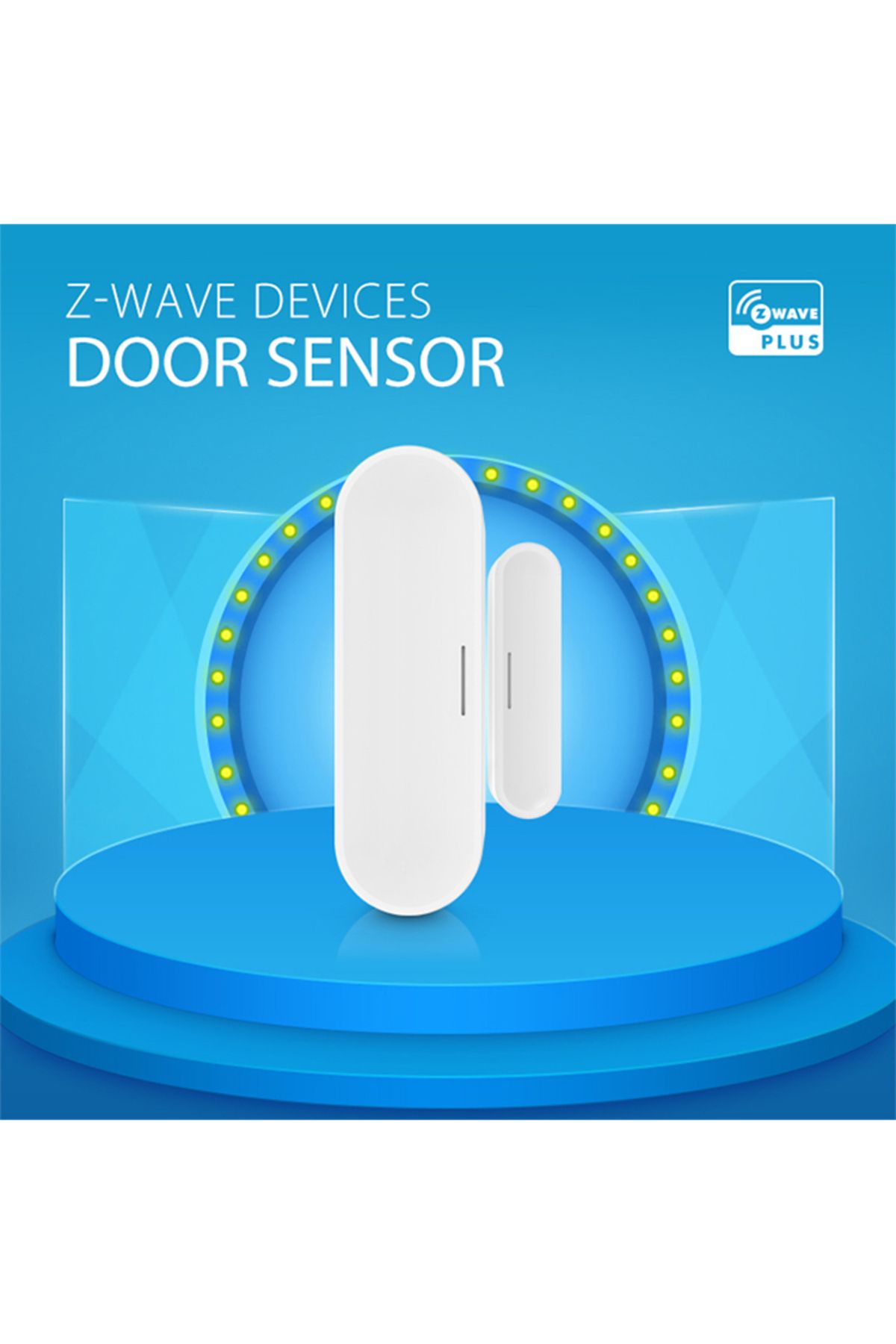 Choice-NEO Coolcam Z Wave Plus Door Window Sensor With Temperature Humidity 700 Series USB Charge Batter... 7