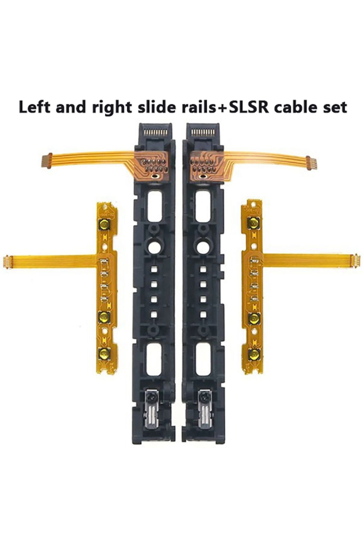 JETTING-1set 1set Replacement Lr Slide Left Right Slider Rail With Sl Sr Flex Cable For Switch Ns Joy-con Jo 1