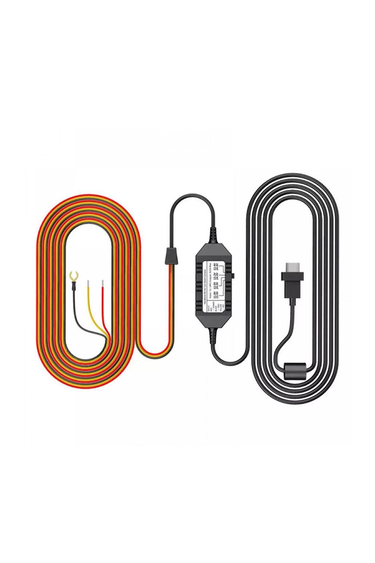 Viofo HK3-C A139 Araç Kamerası için Type-C Park Modu Bağlantı Kiti Kablosu