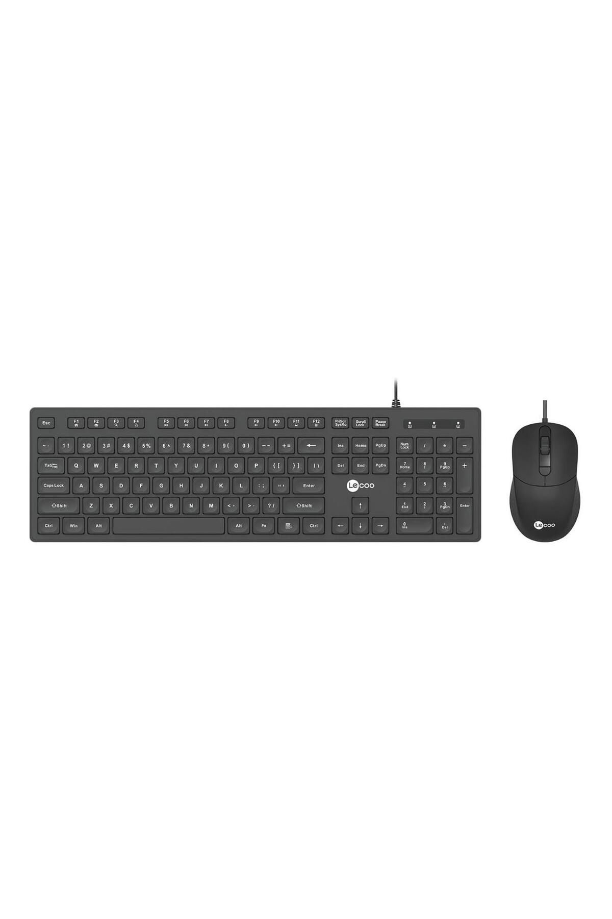 Lecoo Lenovo Cm102 Kablolu Klavye & Mouse Set