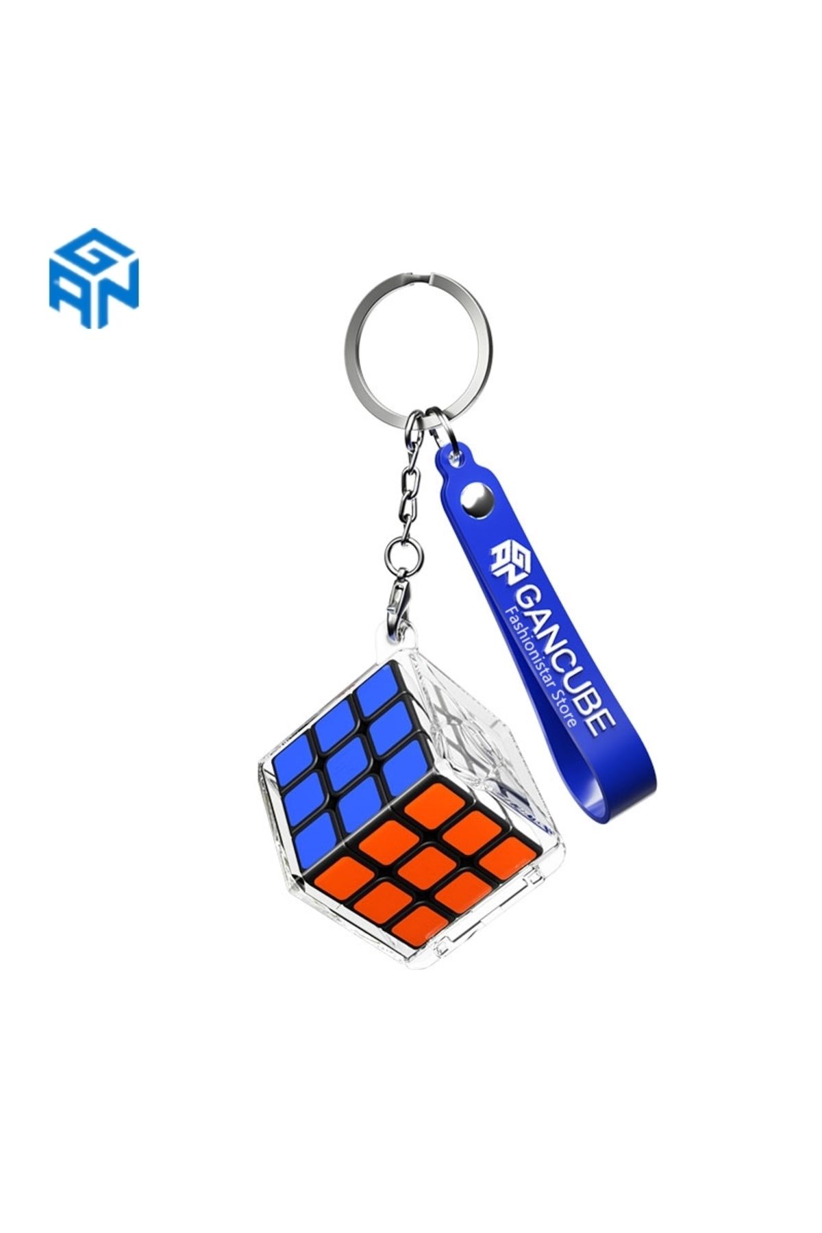GAN-328 Keychain Cube 3x3x3 Puzzle GAN328 KeyChain Magic Cube 328 Speed Cubes Gift Toy 2