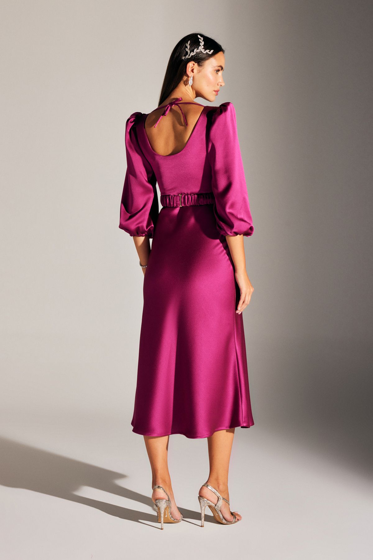 BETTY & SAM-Heleny Special Design Fuchsia Engagement Dress 6