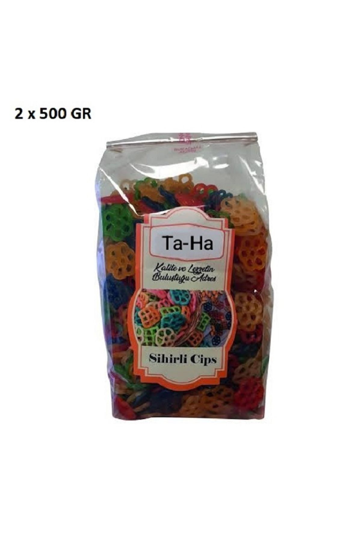 ta-ha kahve 2018 Sihirli Cips Karışık 1 KG (yağda Açılan Suriye Mısır Cipsi)