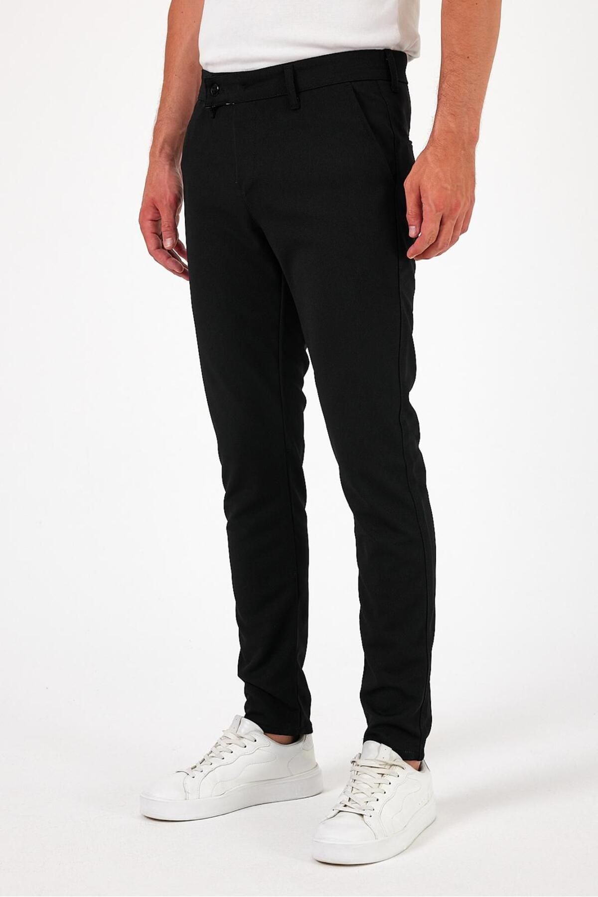 wamoss-Focus Men's Micro Fabric Trousers - Dil1 3