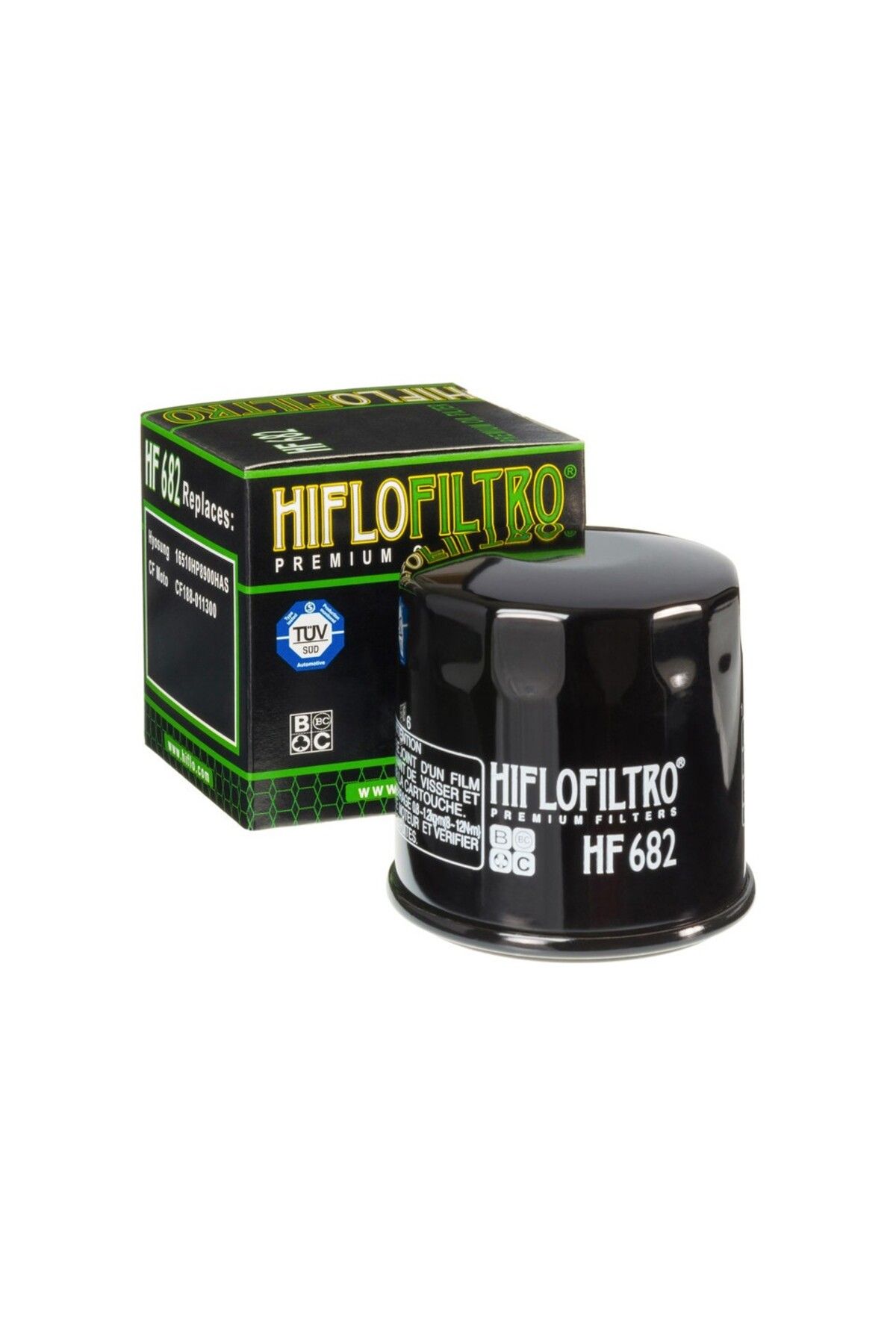 HIFLO FILTRO HF 682 CF MOTO  Uyumlu NK 400/ CFORCE 450/ SR 450/ CF 625/ MT 650/ NK 650