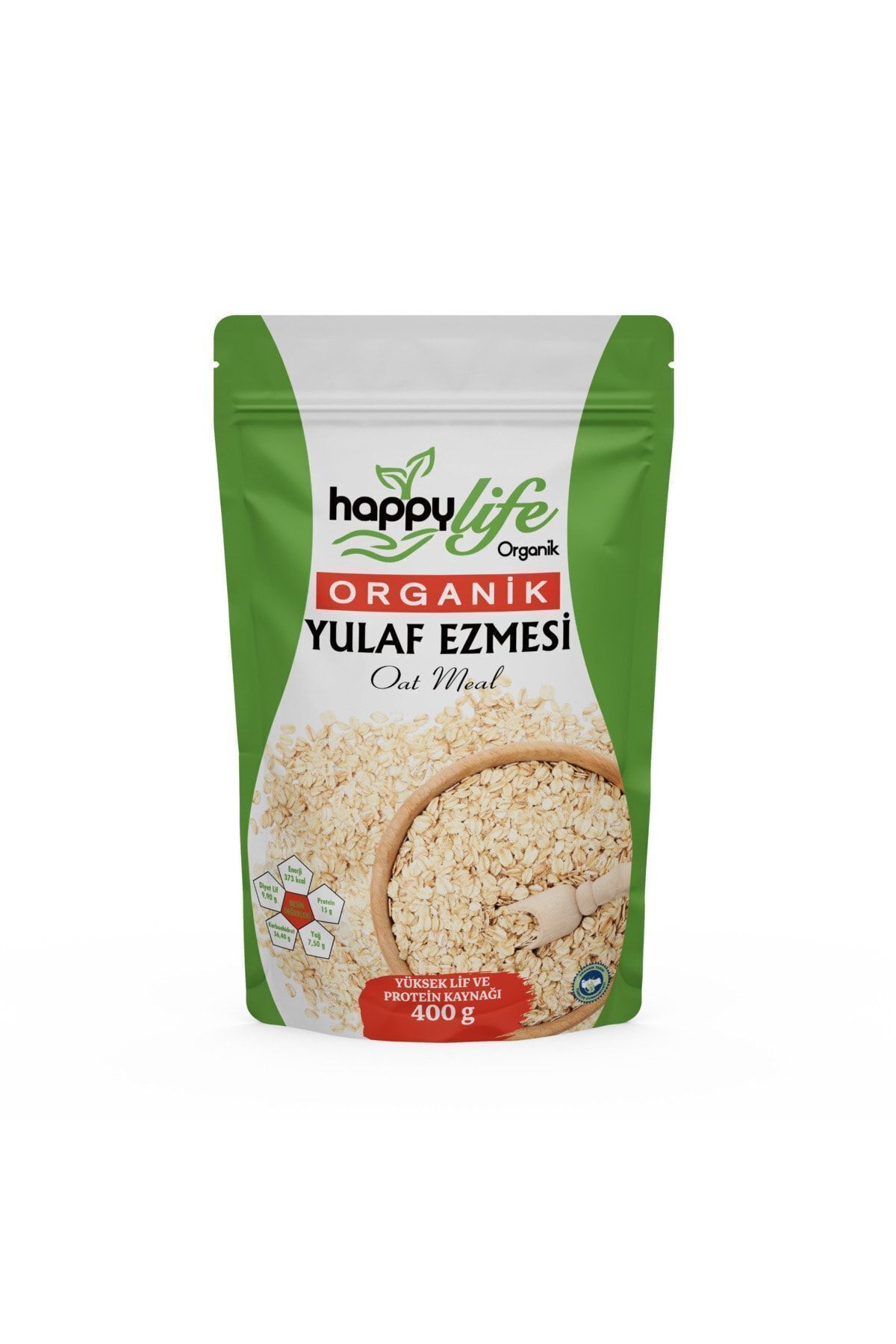 Happy Life Organik Yulaf Ezmesi 400gr