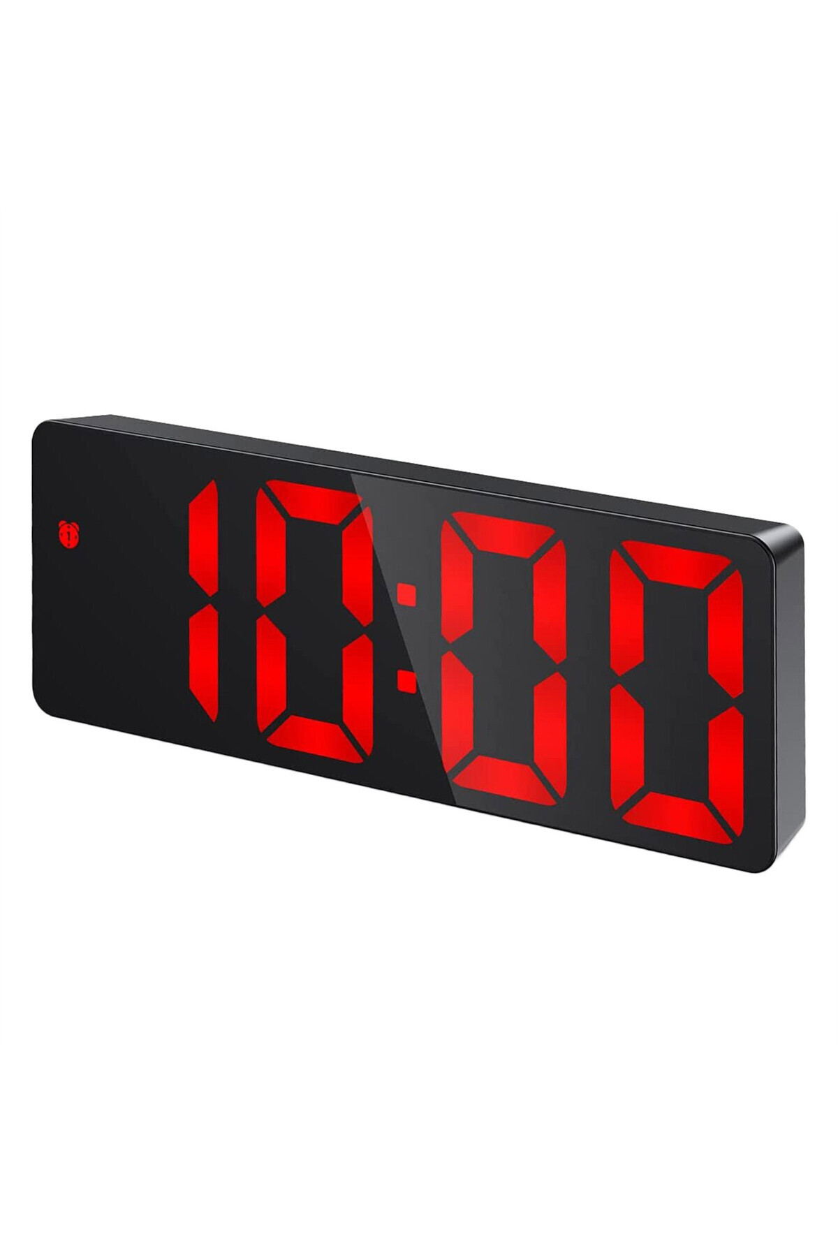 Choice-Digital Alarm Clock LED Clock Minimalist Style Large Letter Alarm Clock Temperature Display Adjus... 7