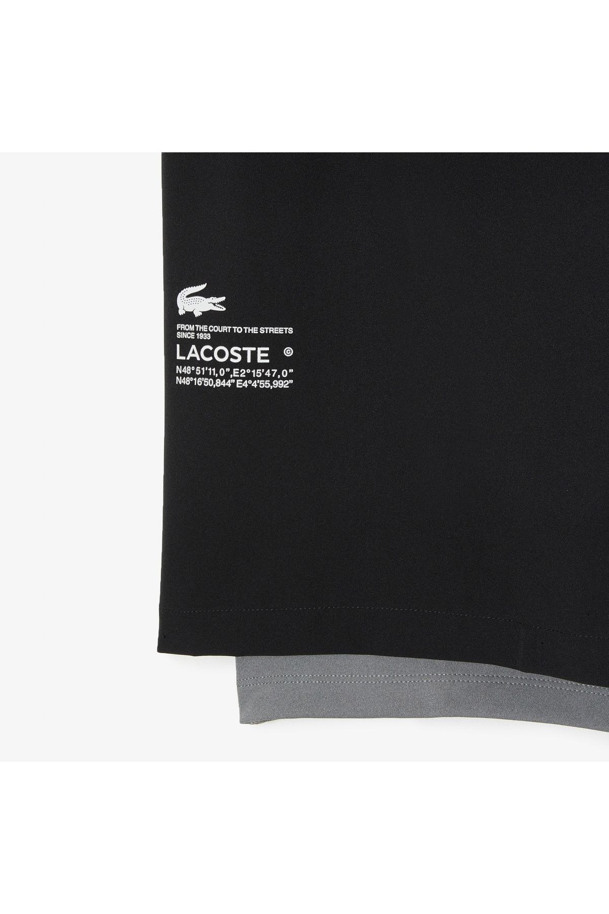 شلوارک و برمودا آبی مردانه مشکی مناسب اورجینال Lacoste