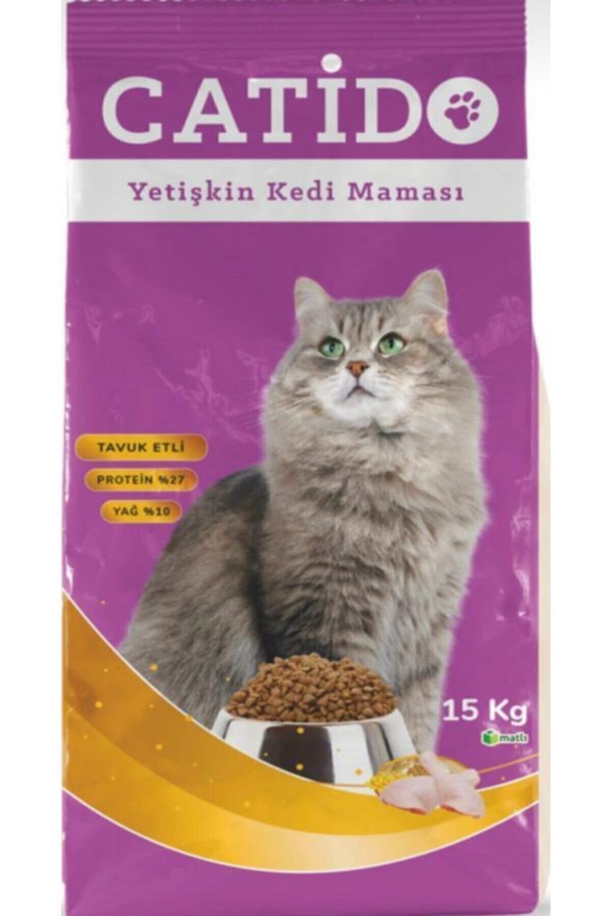 CATİDO Catido Tavuklu Yetişkin Kedi Maması 15 Kg