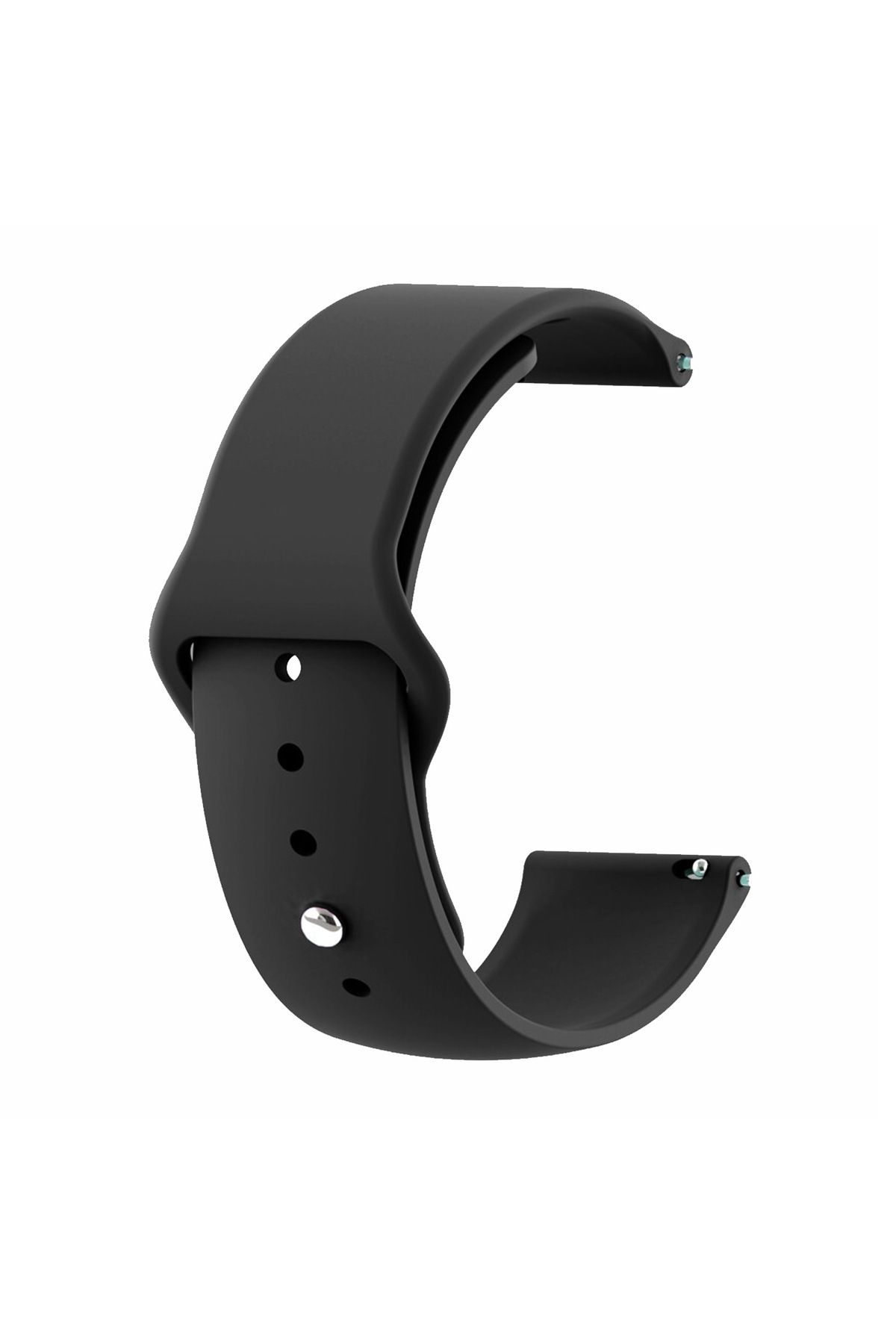 Microsonic Huawei Watch 5 46mm Silicone Sport Band Siyah