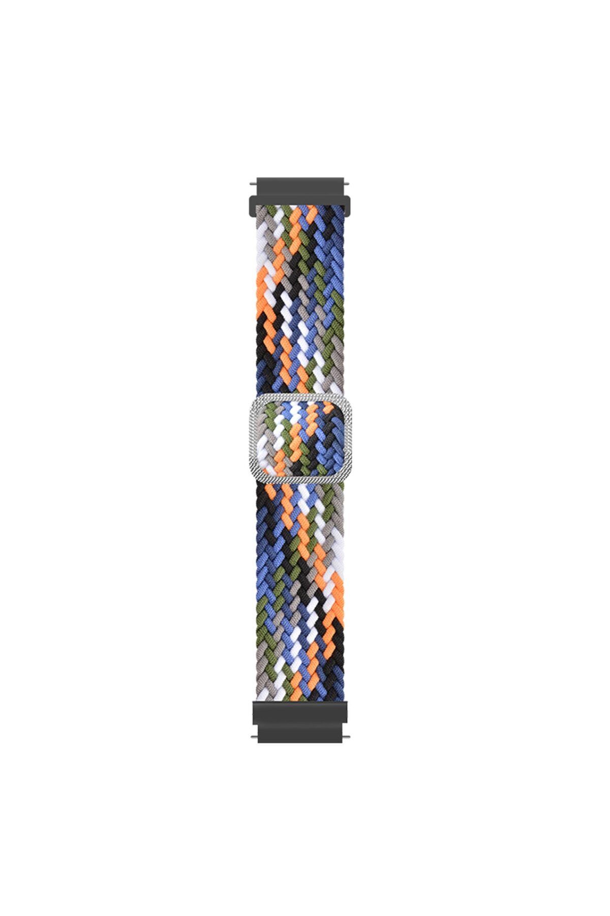 Microsonic Huawei Watch 5 46mm Kordon Braided Loop Band Renkli