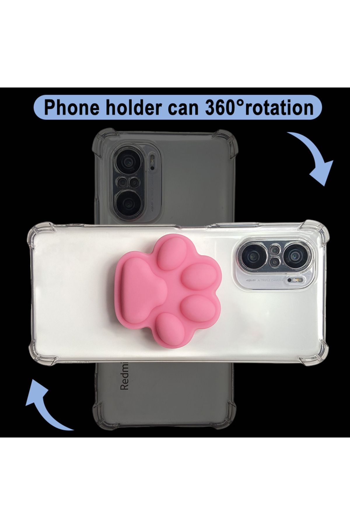Choice-Grippopso Cat's Claw Mobile Phone Finger Grip Holder Socket Phone Holder Ring Holder bracket Grip... 3