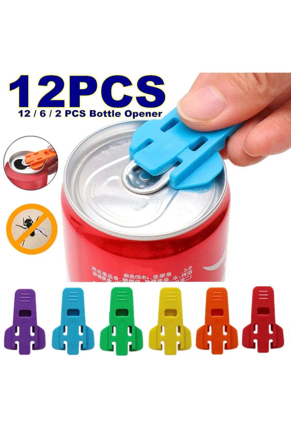 Choice-Simple Portable Bottle Opener Reusable Easy Can Opener Sealed Drink Beer Cola Opener Lid Remover ... 2
