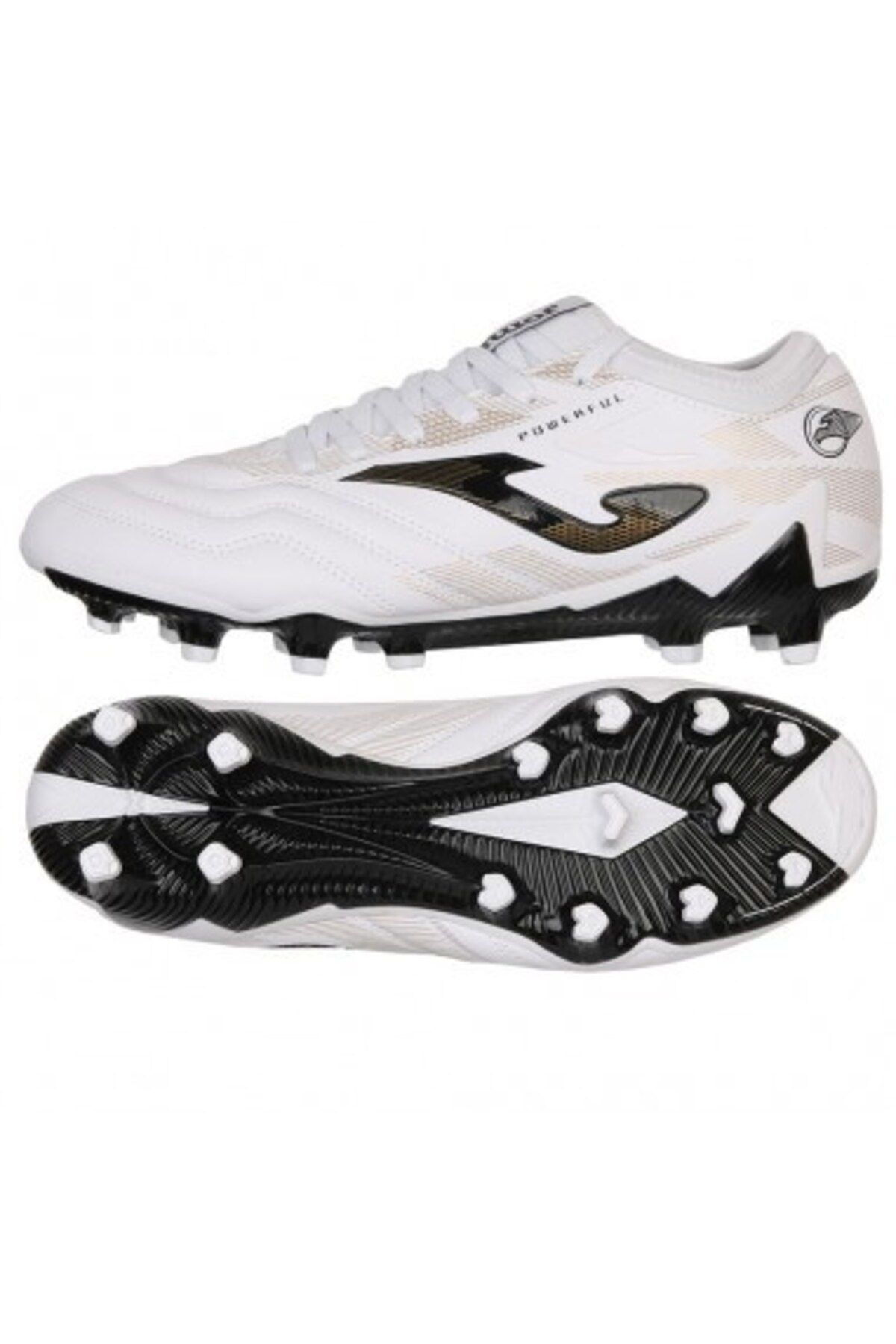 Joma-Men's White Gold Crampon - White Gold Firm Ground, Poww2402Fg 2