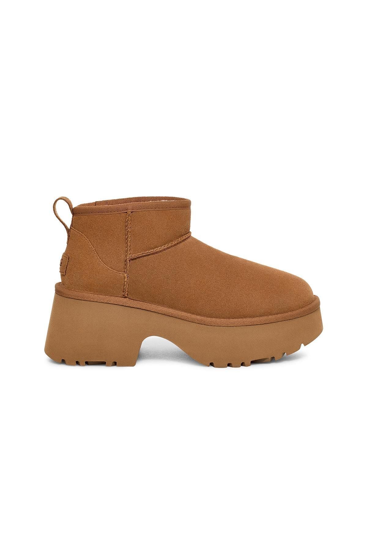 UGG-W Classic Ultra Mini New Heights Chestnut (Taba) 1158311 8