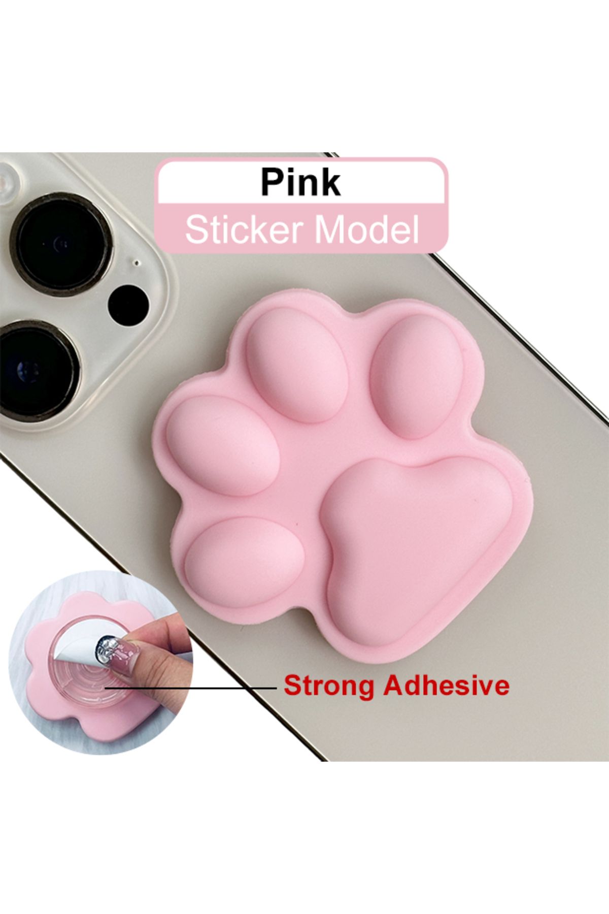 Choice-Grippopso Cat's Claw Mobile Phone Finger Grip Holder Socket Phone Holder Ring Holder bracket Grip... 1