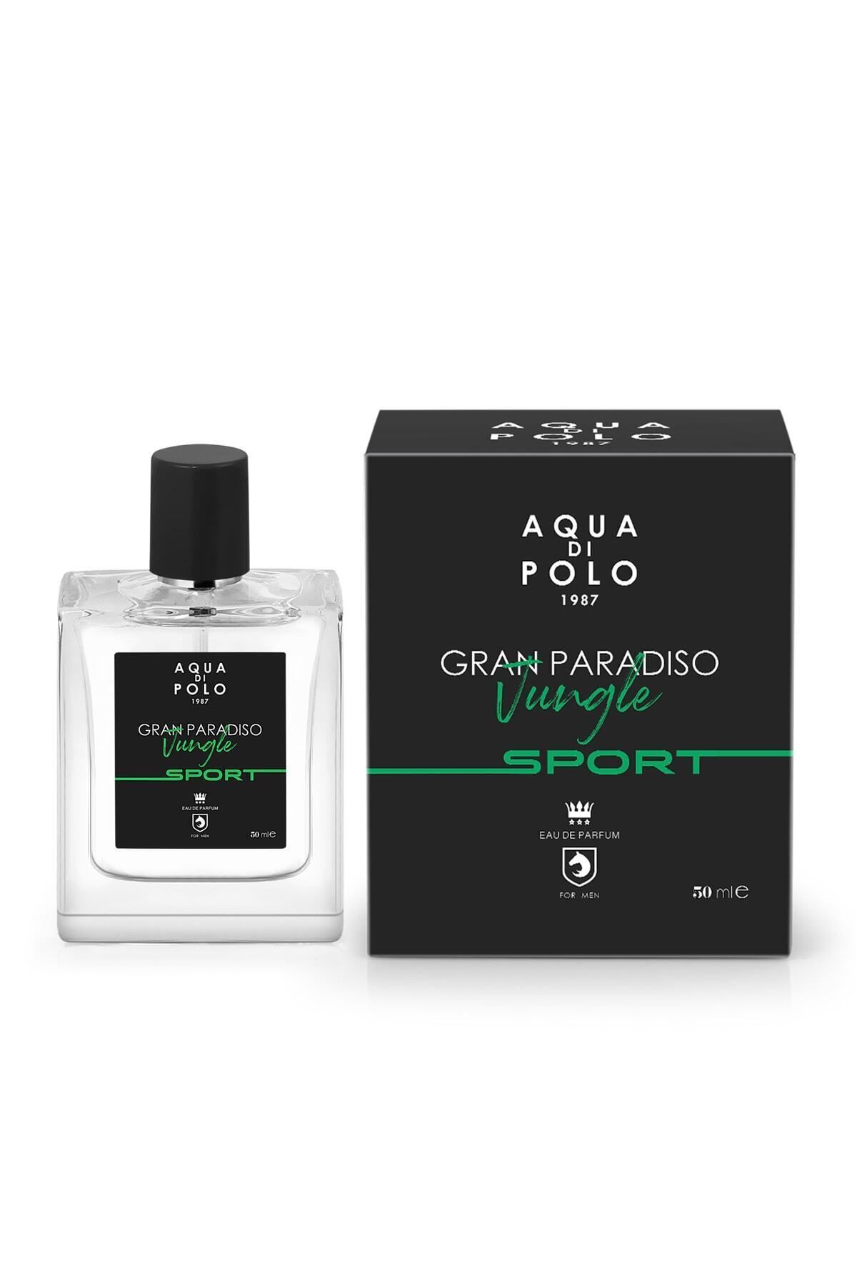 Aqua Di Polo 1987 Aqua Di Polo Gran Paradiso Jungle Sport 50 ml Erkek Edp Apcn000509