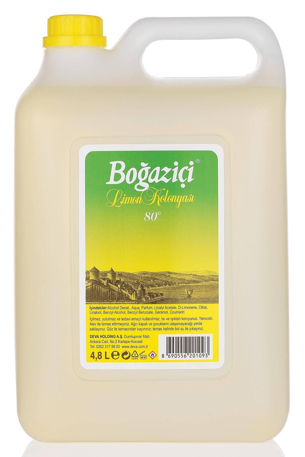 Boğaziçi Limon Kolonyası Bidon 4800 ml