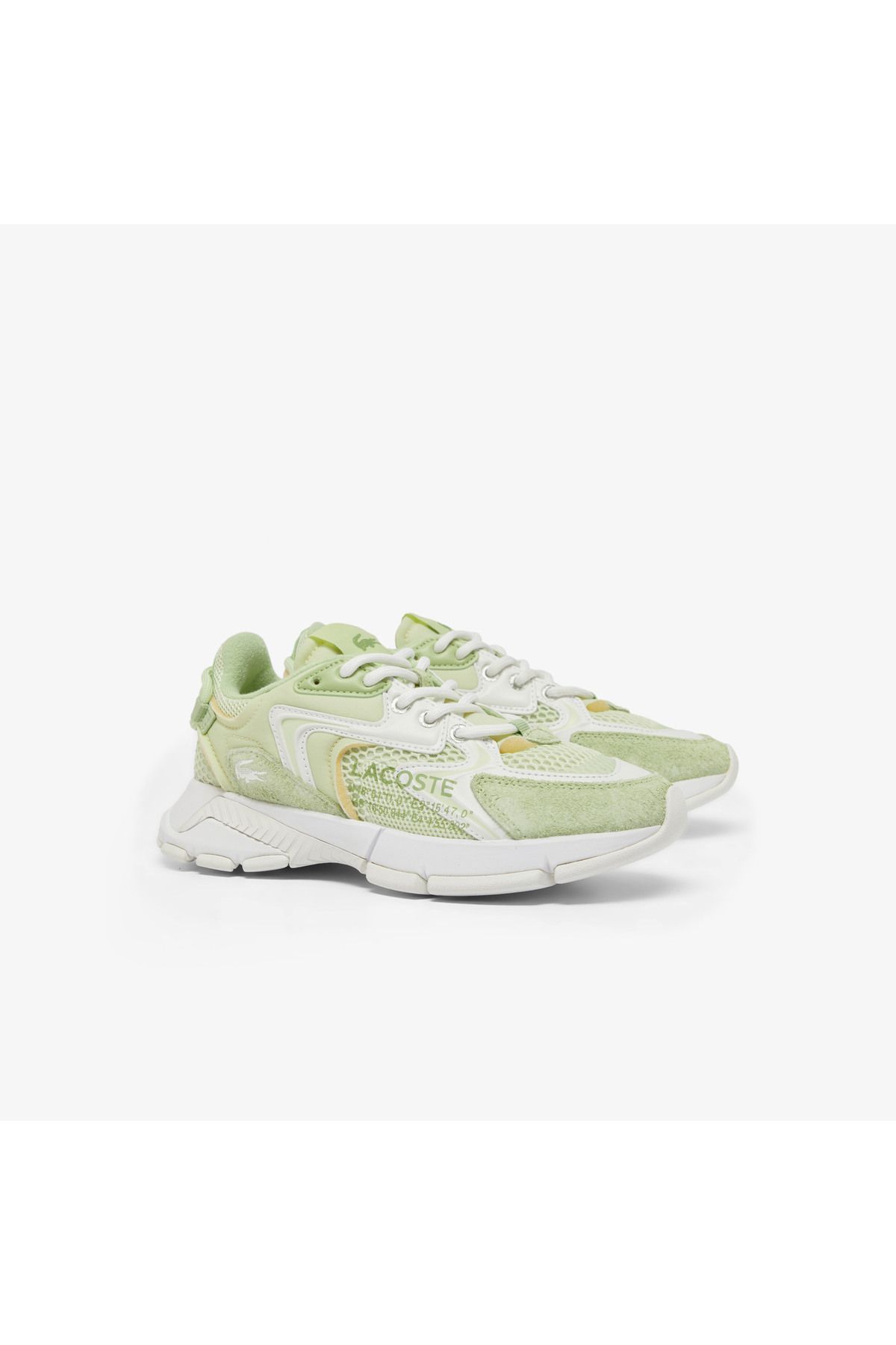 کفش ورزشی زنانه سبز روشن L003 Neo Lacoste