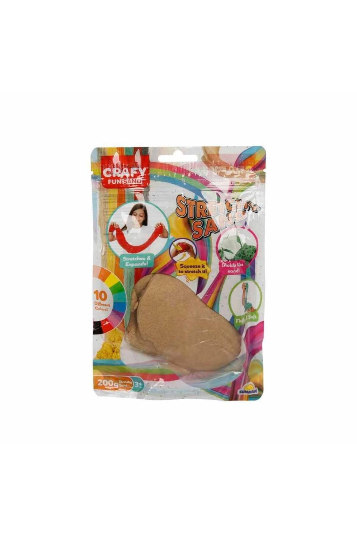 gcaksesuar Nessiworld 3599 Crafy Streç Oyun Kumu Naturel 200 g -Sunman