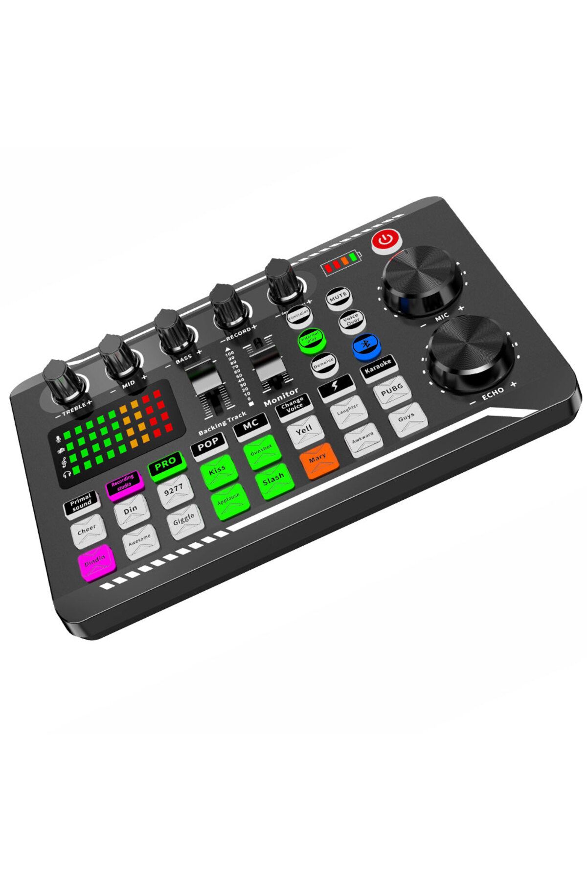 722 SEVEN HUNDRED AND TWENTY-TWO-F998 Sound Card Microphone Sound Mixer Sound Card Audio Mixing Console Amplifier Live Music Mixer... 4