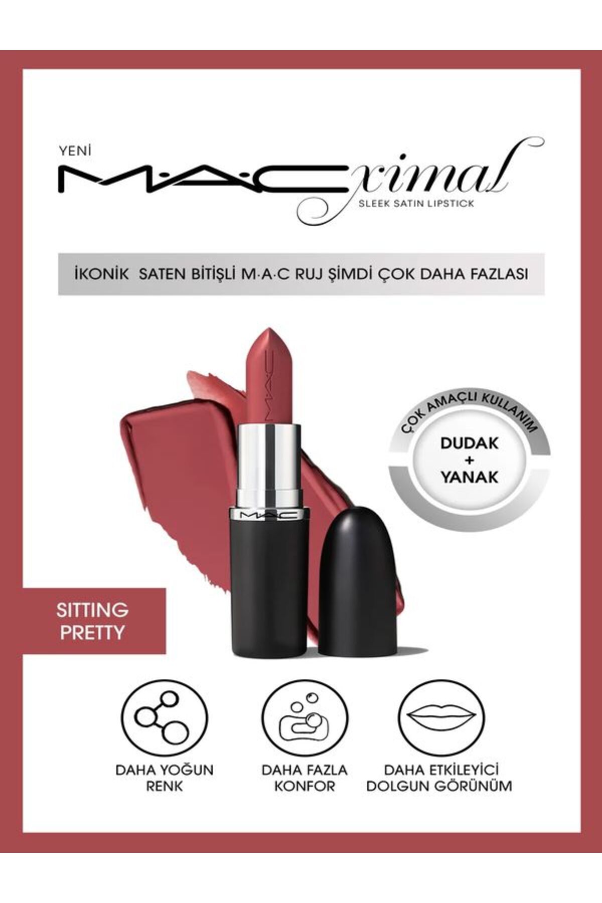 رژ لب مک MAC251
