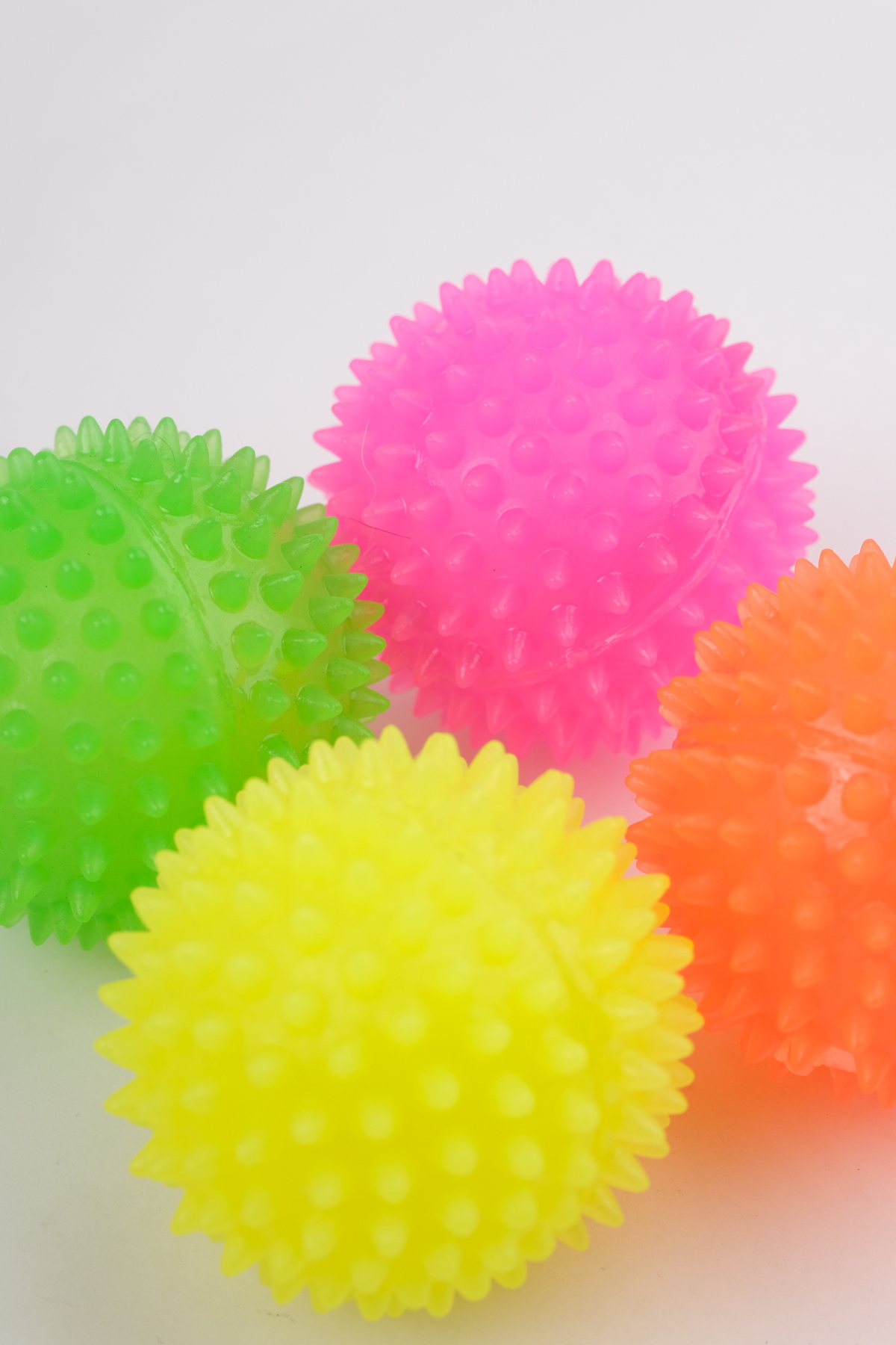 Snailtoys Rengarenk  Düdüklü Kirpi Top 6cm fotoğrafı 4 (önizleme)