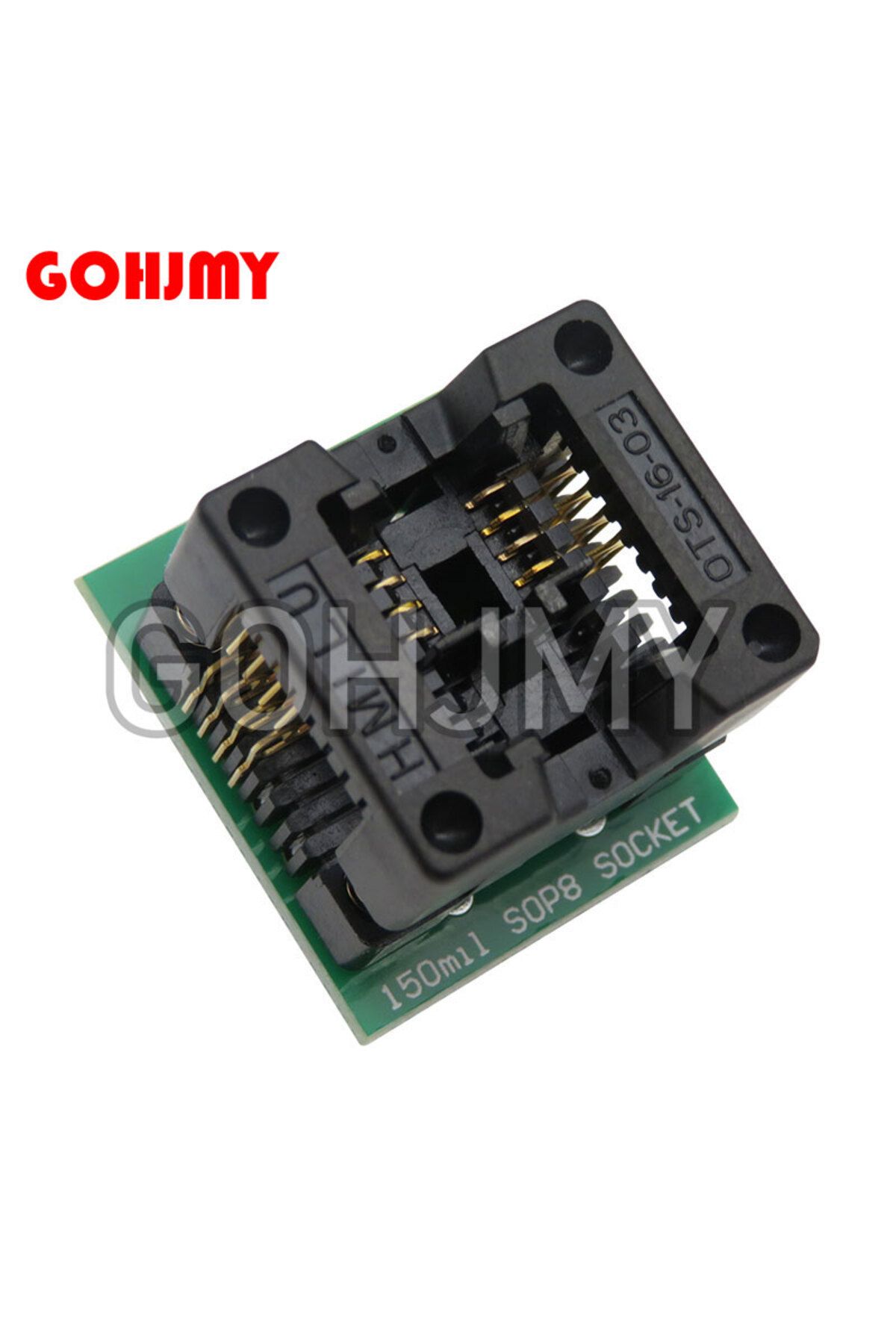 GOHJMY-1pcs SOIC8 SOP8 to DIP8 EZ Programmer Adapter Socket Converter Module 150mil 4