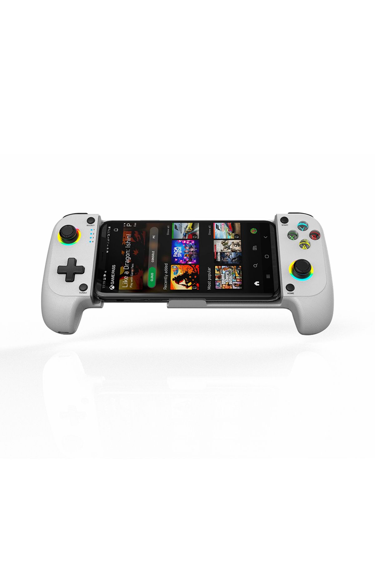Choice-White Saitake 7007f Upgrade Stk 7009 7009f Game Controller Wireless Bluetooth Gamepad Extendable Joy 1