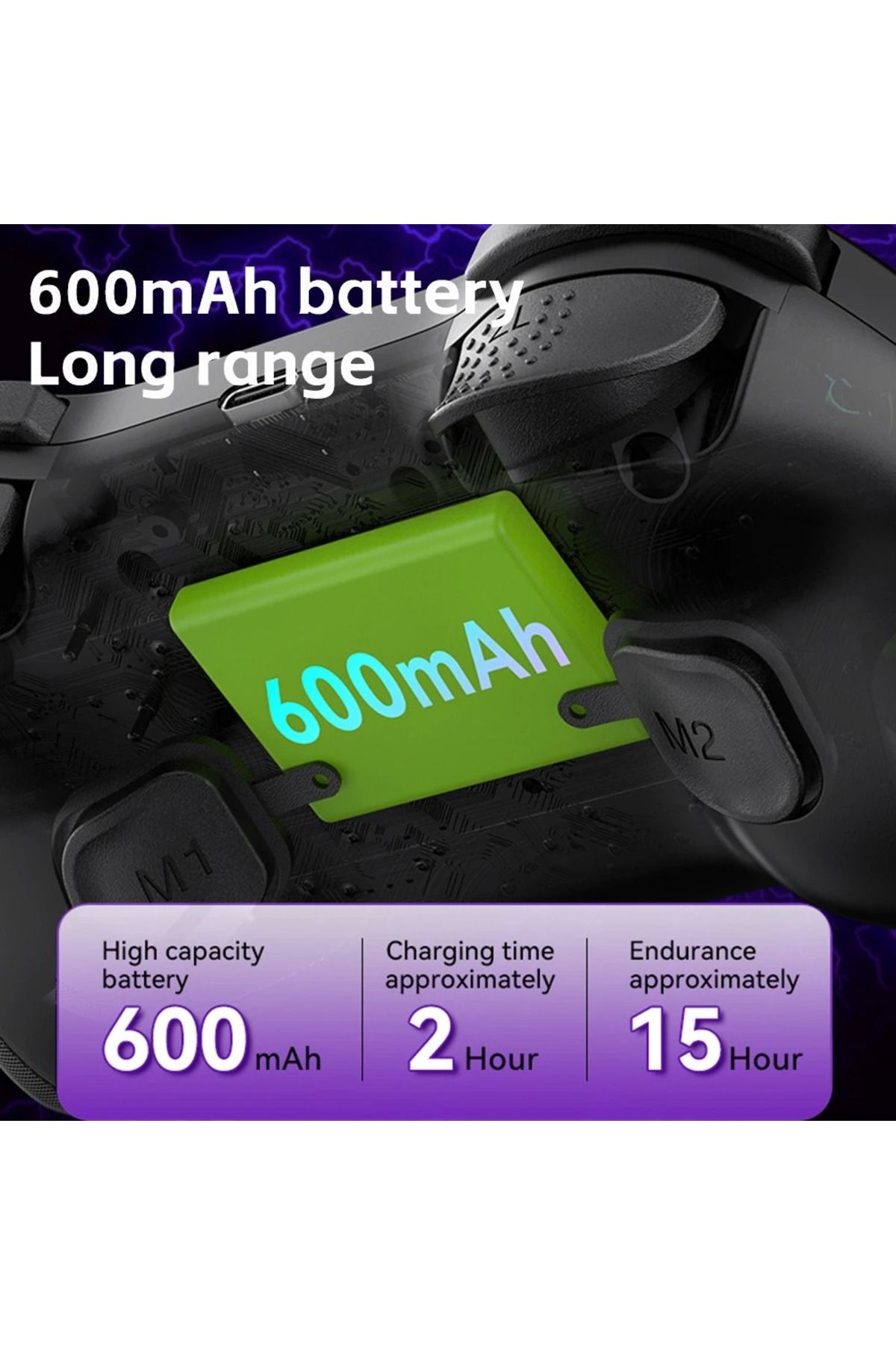 Choice-Z01 Six-axis Gyroscope Motion Sensing Hall Effect Button Sensitive Response Gamepad Controller fo... 3