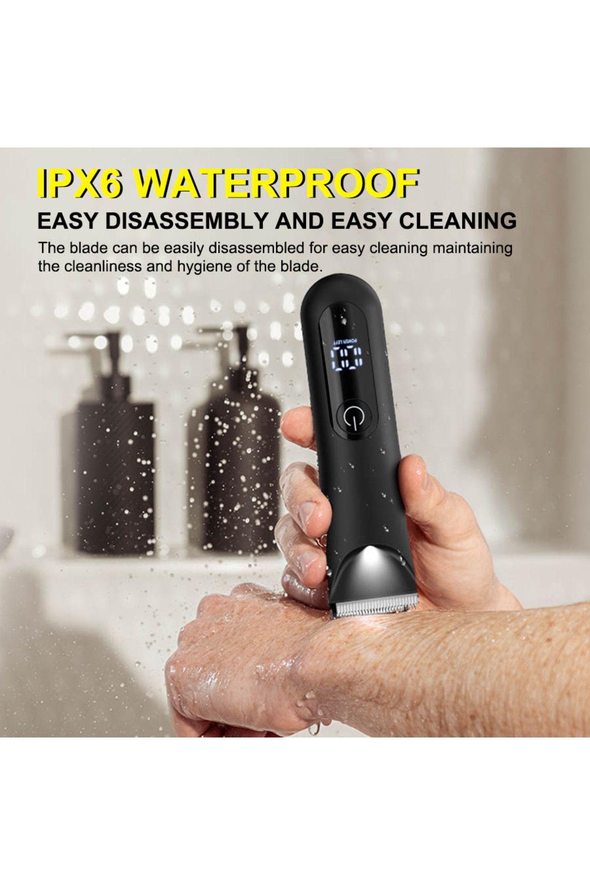 Choice-The Ballber Pro Electric Groin & Body Hair Trimmer for Men - Mens Body Groomer Kitfor Privates -S... 3