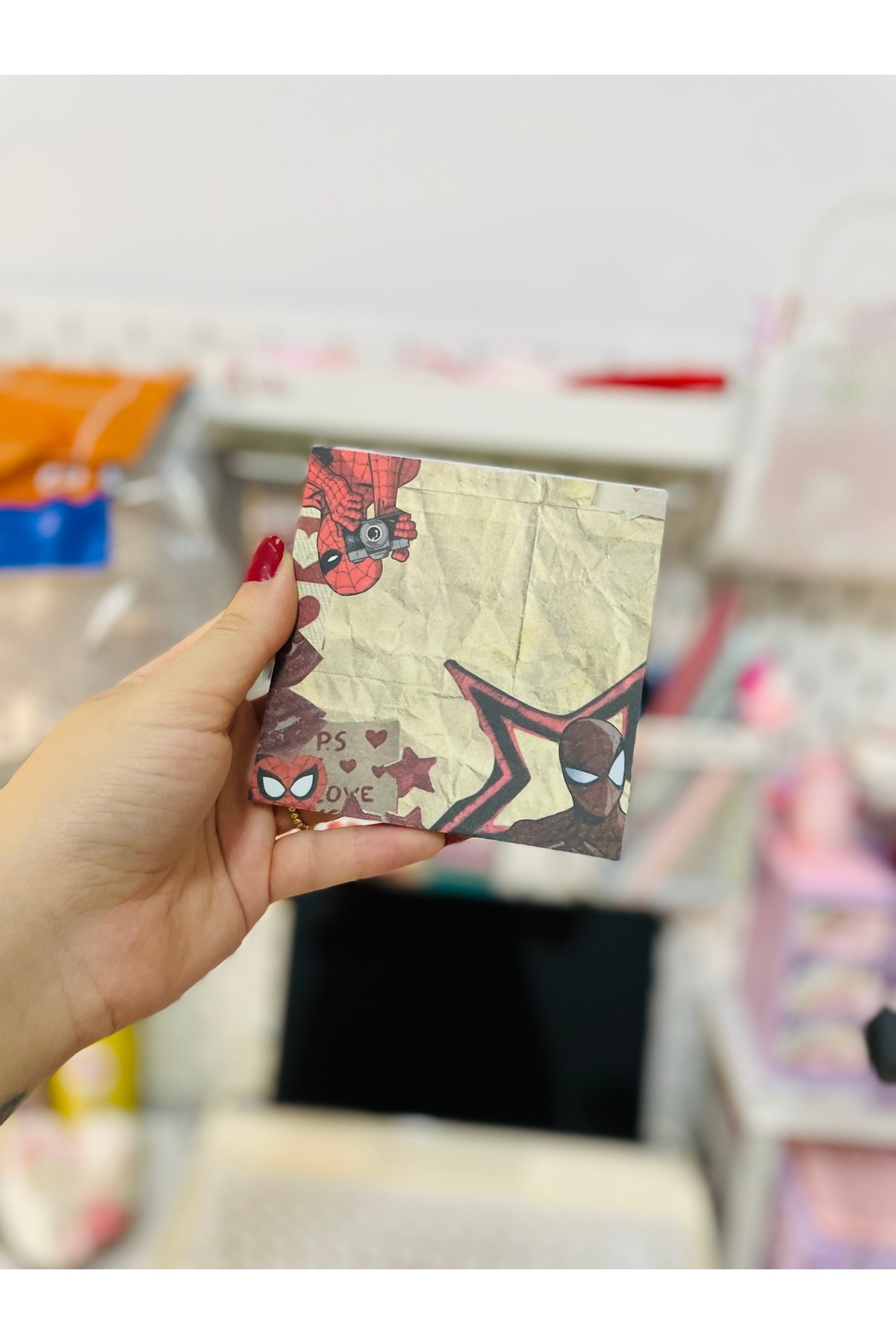 Spider Map Cute Note Cute Kawaii Store Spider Memopad not kağıdıFiyatı, Yorumları - Trendyol