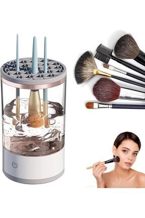 busstier Otomatik Makyaj Fırçası Temizleyici - Derinlemesine Temizlik ve Hijyen