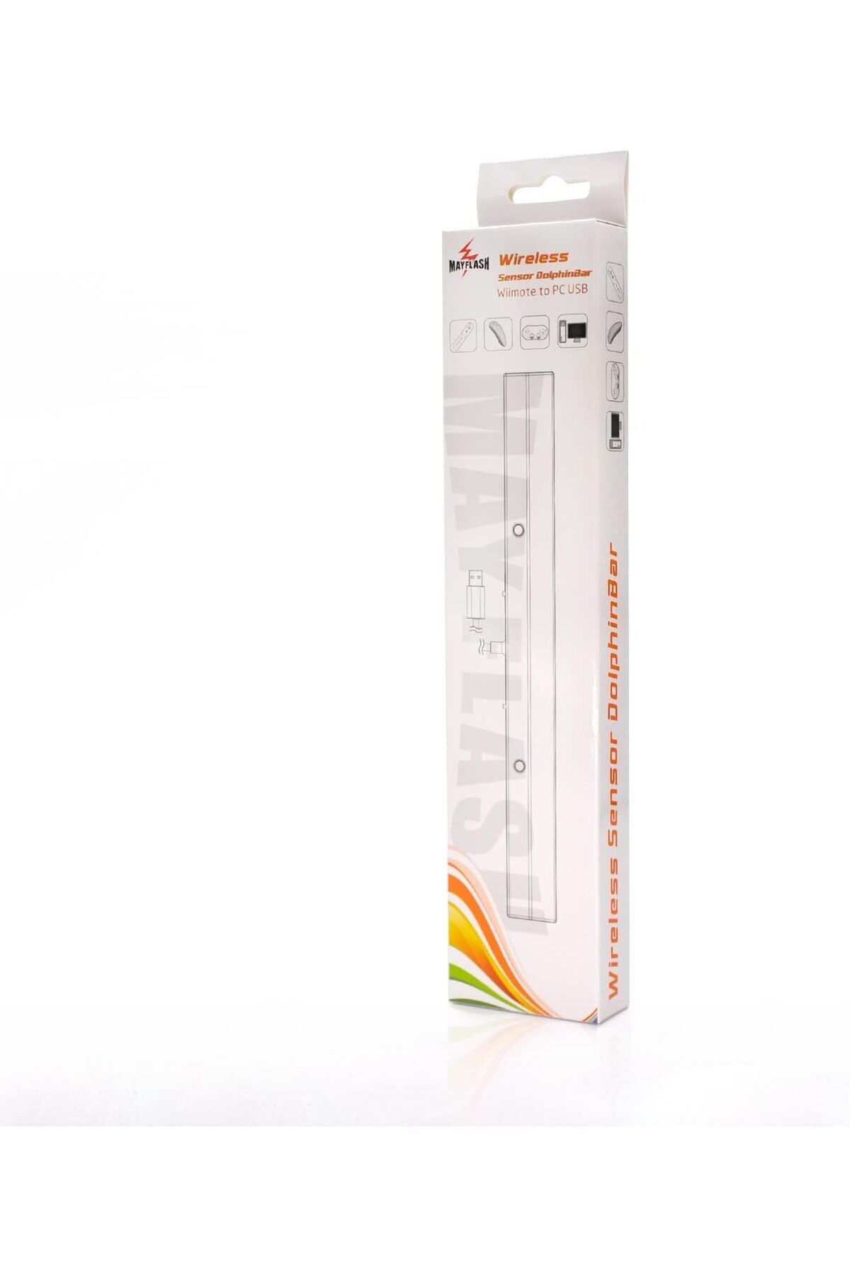 Choice-MAYFLASH W010 Wireless Sensor Dolphinbar for PC USB Wii Remote Adapter Used on PC Windows 7