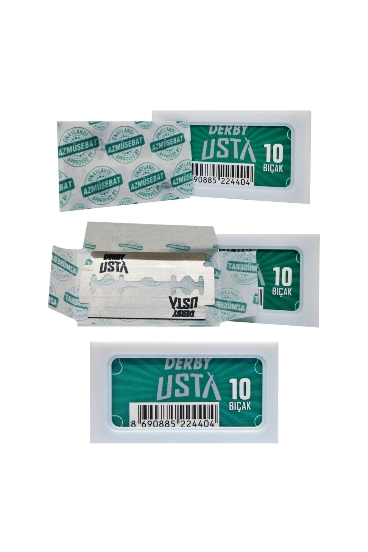 Derby-Master Razor and Derby Master Shaving Soap - Set of 30 and 1 2