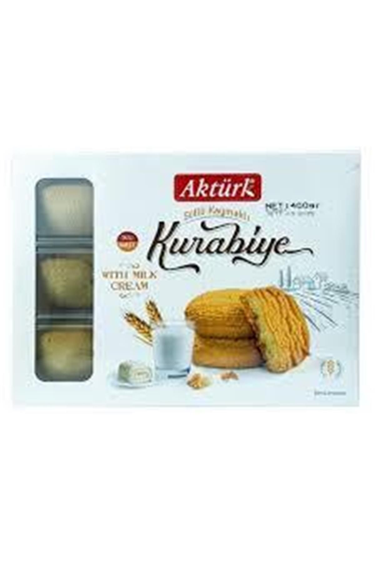 Aktürk AKTÜRK SÜTLÜ KAYMAKLI KURABİYE 400 G