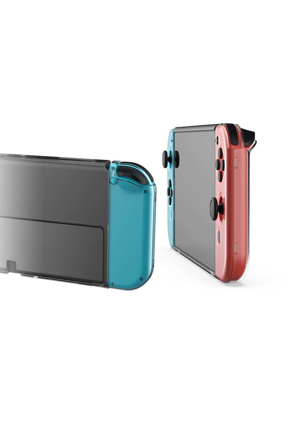 Choice-Transparent Crystal Case For Switch OLED Clear Protective Shell for Nintendo Switch OLED Game Con... 7