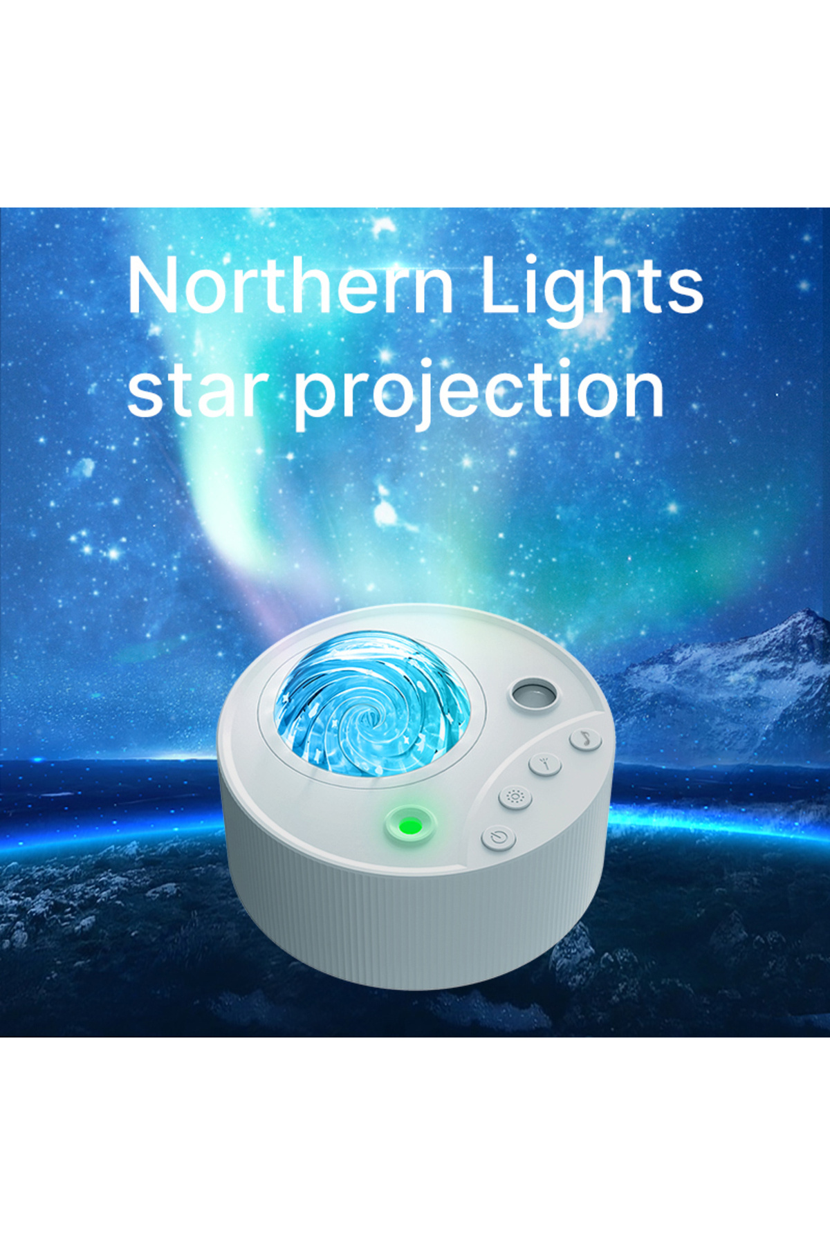 Choice-Willed led colorful star disk northern lights projection usb moon remote control atmosphere laser... 1