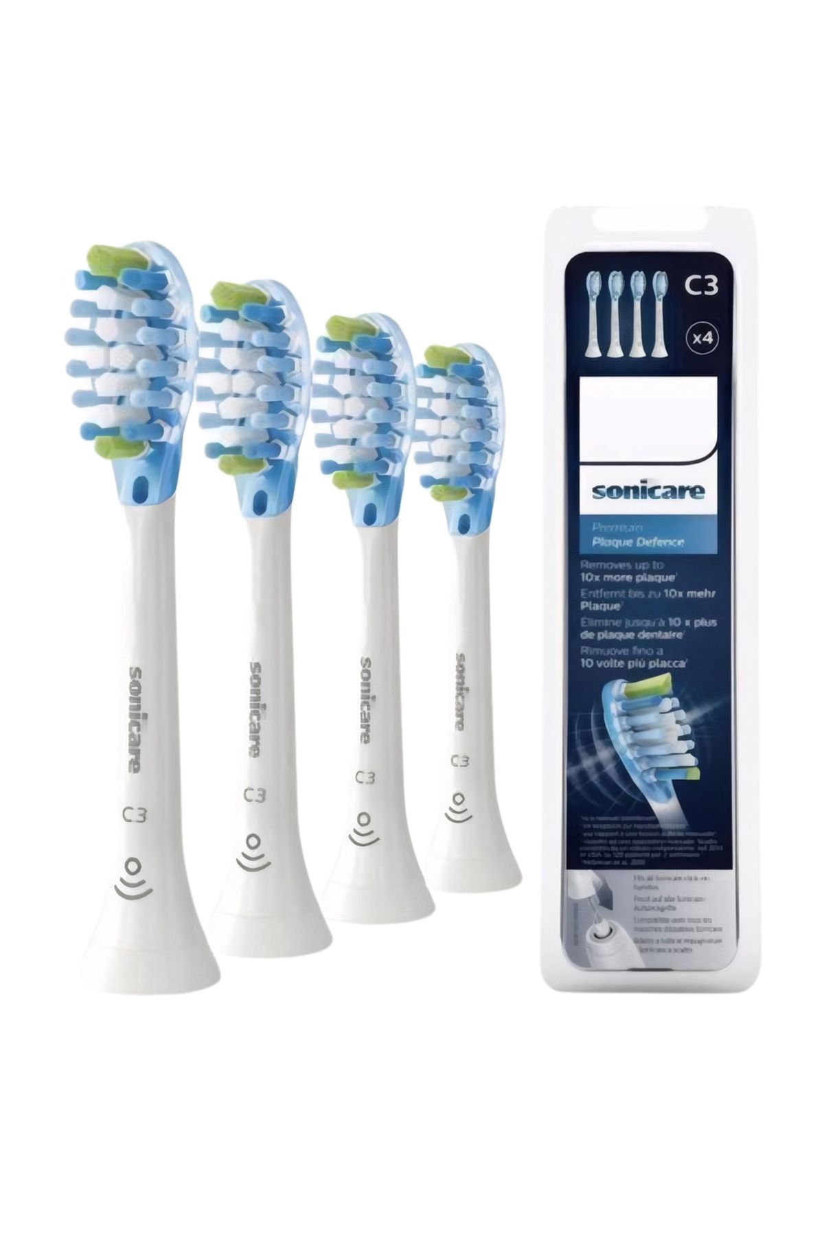 Choice-For Philips Sonicare C3 4 Pack Electric Toothbrush Head Toothbrush Brush Head Brush Heads White O... 1