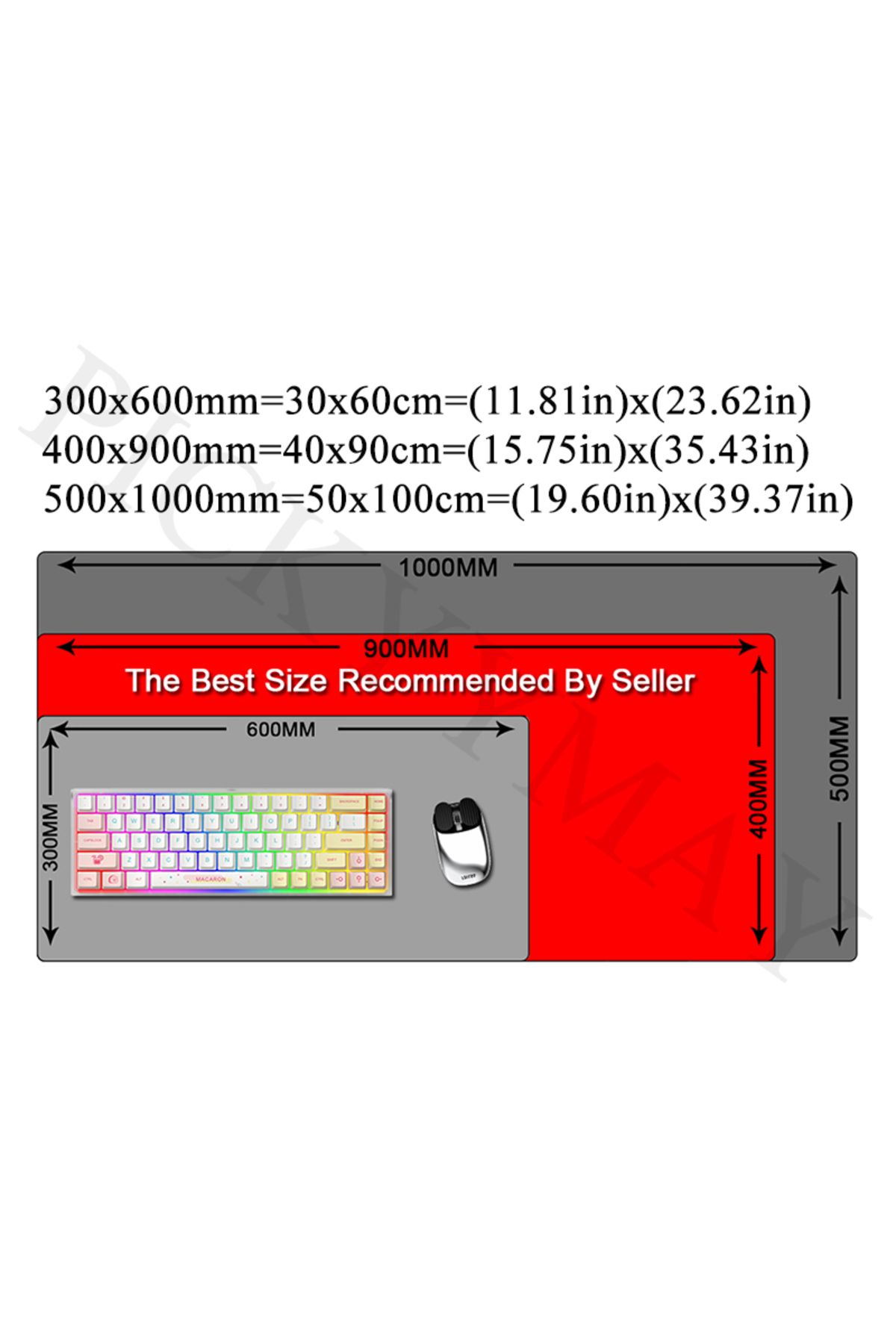 Choice-Design White And Black Mousepad Gaming Mouse Pad Gamer Mouse Mat Keyboard Mats Desk Pad Table Rug... 7