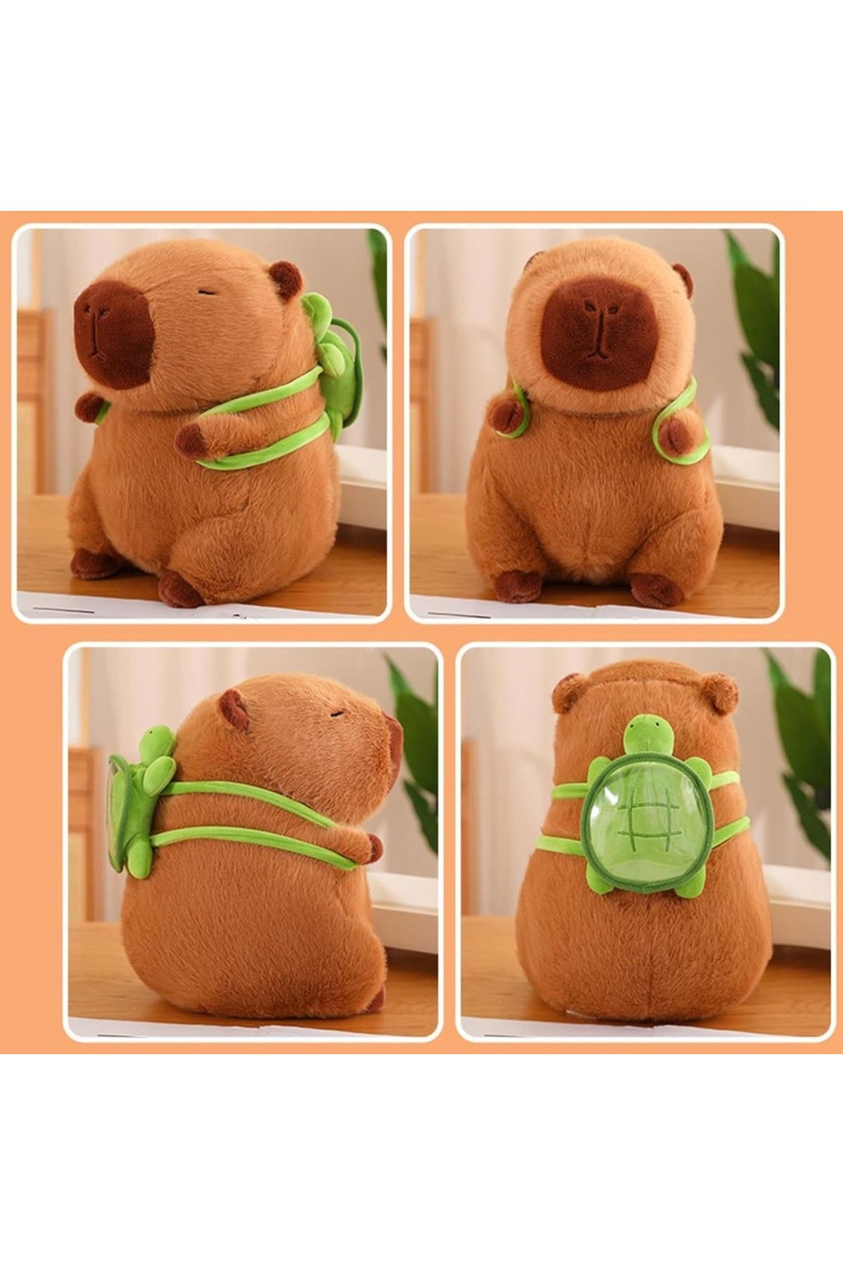 Choice-Cute capybara plush doll doll Super sweet plush toys, cute plush toys, children's gifts, interior... 2
