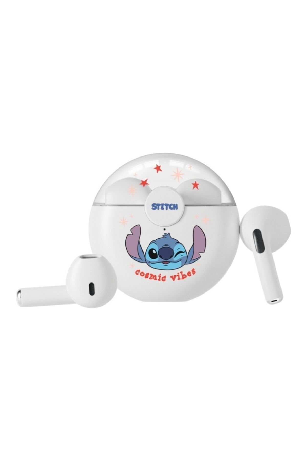 Choice-New Disney Q50 Stitch Angel Wireless Bluetooth 5.3 Earphones HiFi Surround Sound Headset Smart To... 1