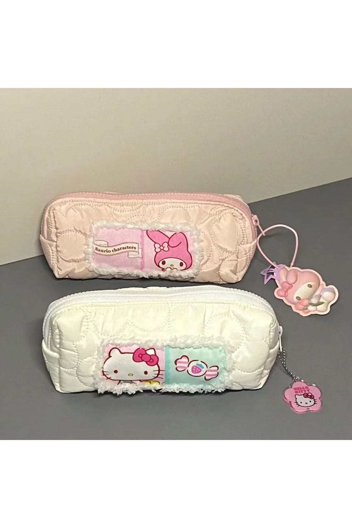 Choice-New Sanrio Hello Kitty Pencil Pouch Large Capacity Pen Case Cute Kt Cat Cosmetic Bag Girls Studen... 2