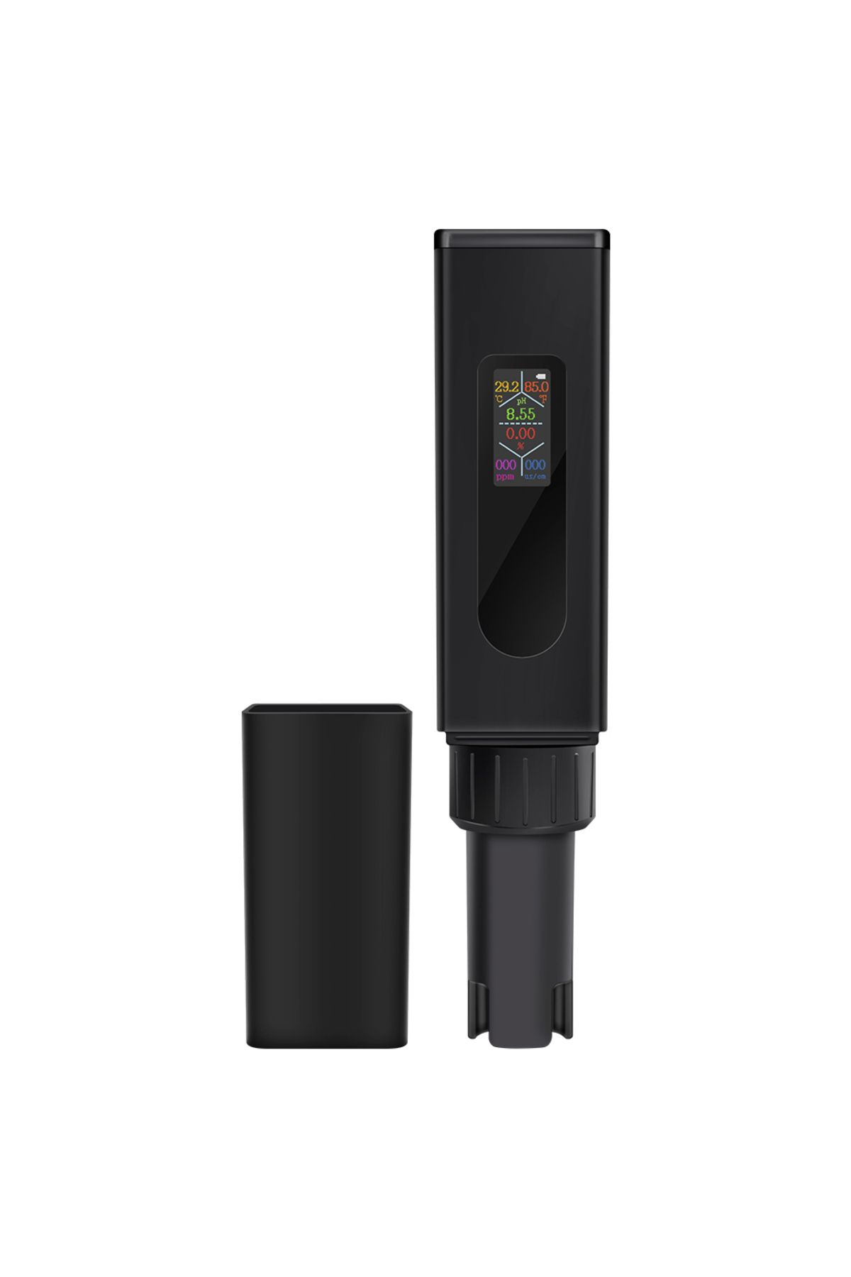 JUANJUAN-5 in 1 Water Quality Tester Digital PH EC TDS Salinity TEMP Meter TypeC Rechargeable Detector for... 7